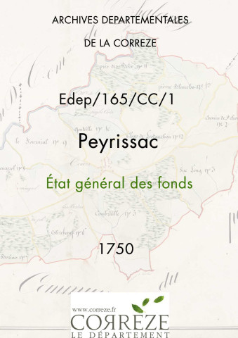 État général des fonds.
