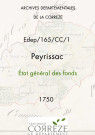 État général des fonds.