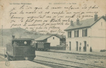 Argentat : "La Corrèze pittoresque - 58 - Argentat - La gare".