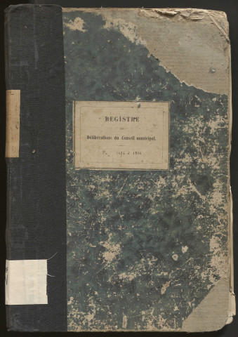 Délibérations du conseil municipal. 15 mars 1874-8 août 1886