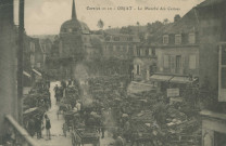 Objat : "Corrèze - 10 - Objat - Le marché des cerises".