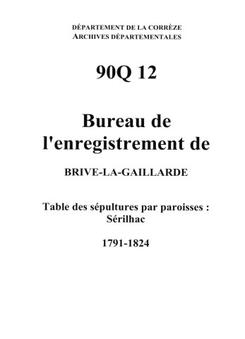 Paroisse de Sérilhac