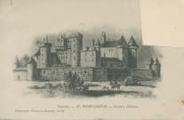 Arnac-Pompadour : "Corrèze - 27 - Pompadour - ancien château".