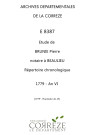 Répertoire chronologique : 01 janvier 1779-19 thermidor an VI