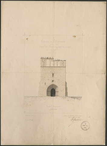 Eglise. Presbytère.