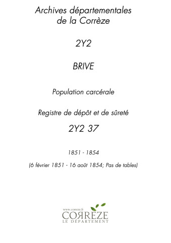 6 février 1851 - 16 août 1854