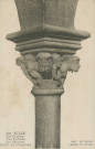 Tulle : "229. Tulle - Les cloîtres - Une colonne des galeries - Détails du chapiteau".