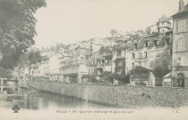 Tulle : "Tulle - 74 - Quartier d'Alverge et quai de Lyon".