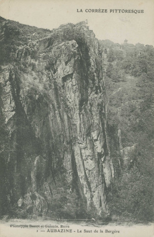 Aubazine : "Aubazine - 1 - Le saut de la Bergère".
