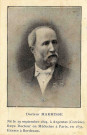 Portrait du Dosteur Marmisse.