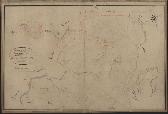 Section D1 de la Farge