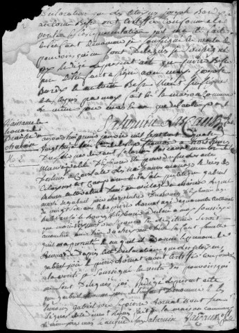 Naissances, mariages, décès (1793-1797)