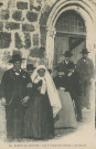 Folklore : "Scène du Centre - 24. Les troisièmes noces - Les novis".