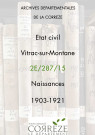 Naissances (1903-1921).