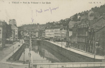 Tulle : "6 Tulle - Pont du tribunal - Les quais".