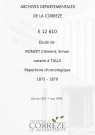 Répertoire chronologique : 26 mai 1873-7 mars 1879