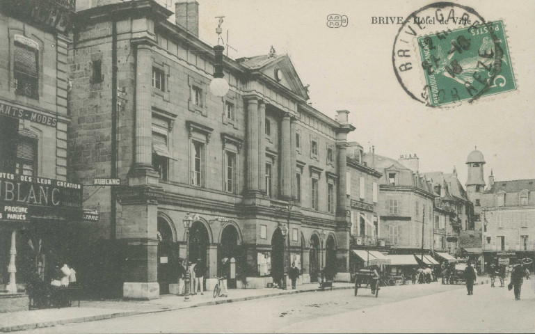 Brive-la-Gaillarde : "Brive - Hôtel de ville".