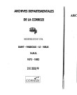 Naissances, mariages, décès (1873-1882)