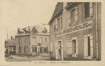 Juillac : "34 Juillac. - Avenue de Pompadour.".