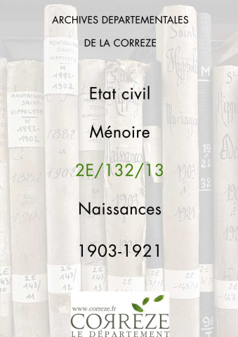 Naissances (1903-1921).