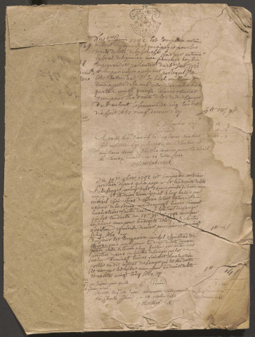 20 avril 1784-29 décembre 1789