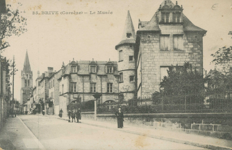Brive-la-Gaillarde : "35. Brive (Corrèze) - Le musée".