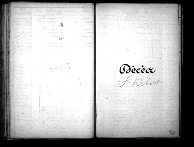 Tables décennales des mariages (1843-1852)