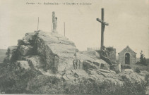 Aubazine : "Corrèze - 671 - Aubazine - La chapelle et le calvaire".