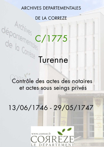 13 juin 1746-29 mai 1747