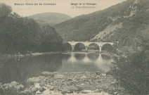 Soursac : "Beaux sites de la Corrèze - Gorges de la Dordogne - 57. Pont d'Espontour".