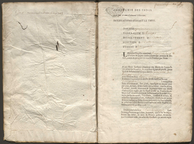 10 août 1720-21 janvier 1727