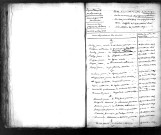 Tables décennales des mariages (1823-1832)