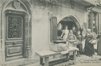Ussel : "10 Ussel (Corrèze) - La boucherie Limoujoux".