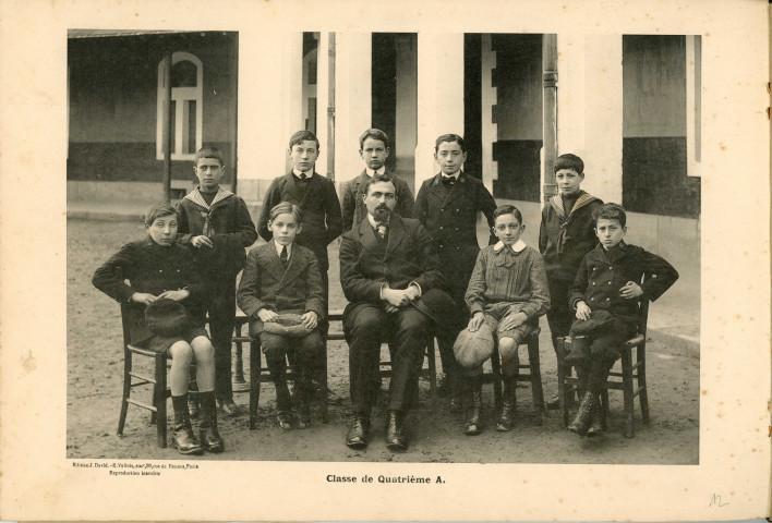 Classe de quatrième A.