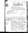 Naissances, mariages, décès (1873-1882)