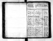 Tables décennales des mariages (1823-1832)