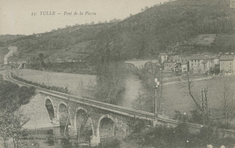Tulle : "23. Tulle - Pont de la Pierre".