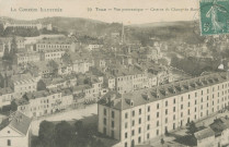 Tulle : "La Corrèze illustrée - 79 Tulle - Vue panoramique - Caserne du Champ-de-Mars".