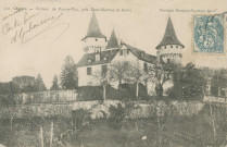 Espagnac : "112 Corrèze - Château de Puy-de-Val, près Saint-Martial de Gunel". (sic)