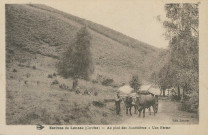 Le Lonzac : "Environs du Lonzac (Corrèze) - Au pied des Monédières - Une ferme".