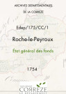 État général des fonds.