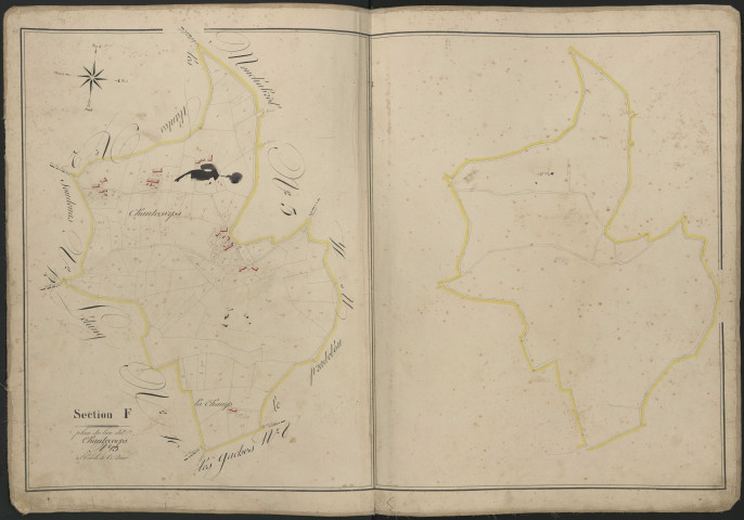 Section F13 de Chantecorps