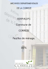 Population : feuilles de ménage. 1876