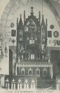Camps-Saint-Mathurin-Léobazel : "4 - Corrèze - N.-D. de Belpeuch - Intérieur de la chapelle".
