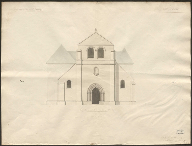 Église. Presbytère.