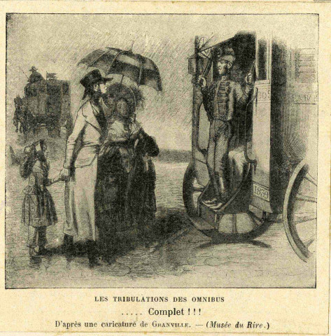 "Les tribulations d'un omnibus".