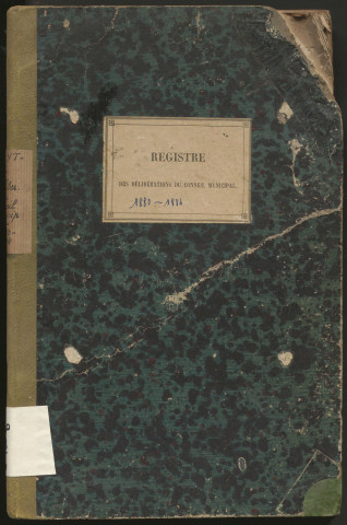 Délibérations du conseil municipal. 8 février 1880-3 février 1884