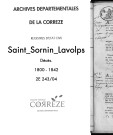 Décès (1800-1842)