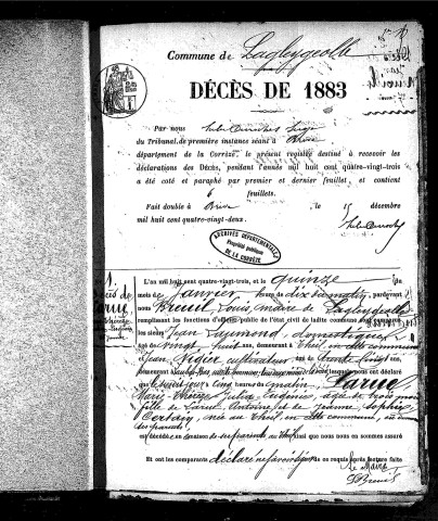 Décès (1883-1902)