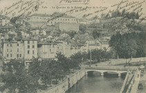 Tulle : "33 - Tulle. - Le quartier de la prison. - pont de la Civette.".